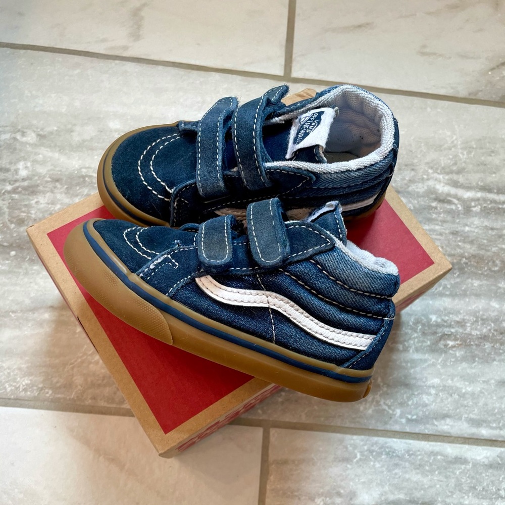 Toddler Vans Sk8 Mid Rise Sneaker